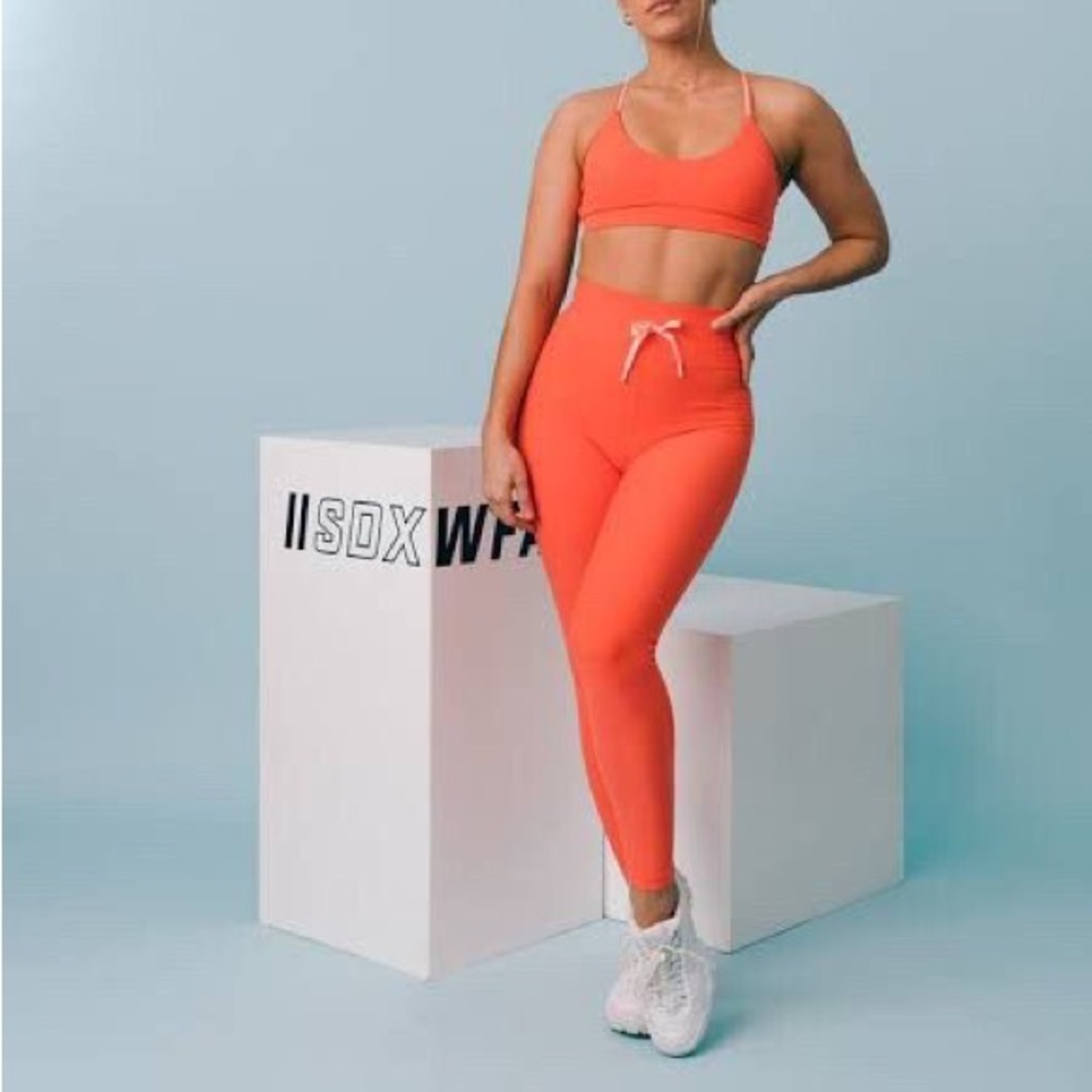 Sarah’s Day X WhiteFox Orange Monza Leggings